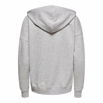 ONLY Sweatshirt Feel Life Light Grey Melange